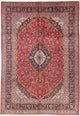 Persiska mattor - Keshan - 350 x 240 cm - röd