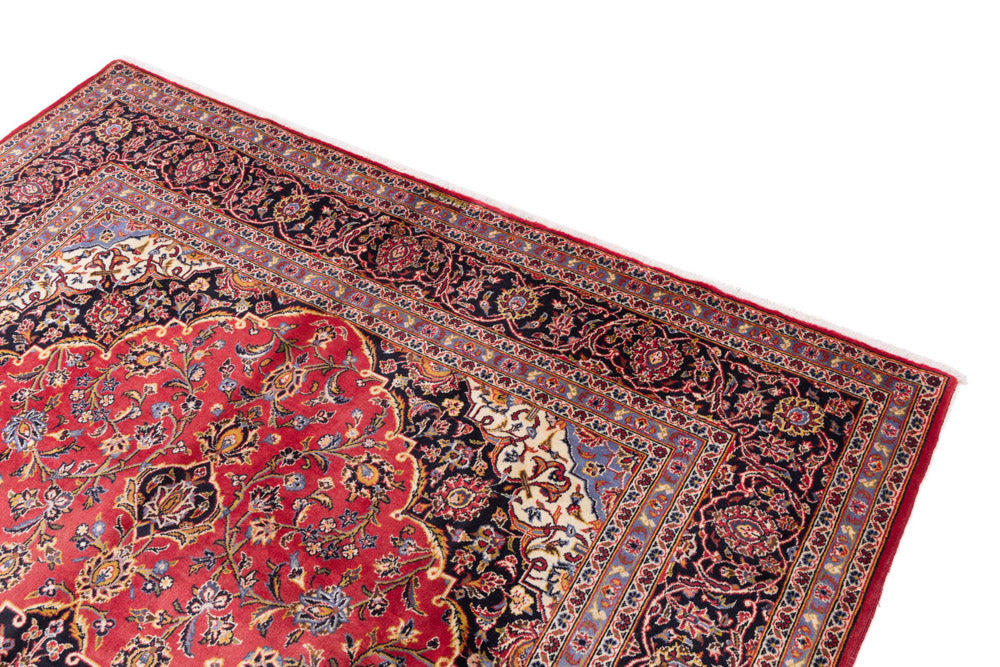 Persiska mattor - Keshan - 350 x 240 cm - röd