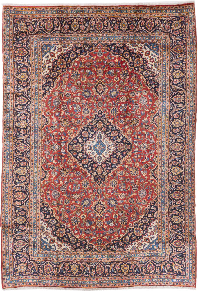 Perserteppich - Keshan - 415 x 290 cm - rot