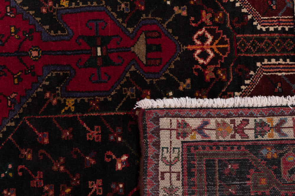 Perserteppich - Nomadic - 225 x 145 cm - dunkelrot