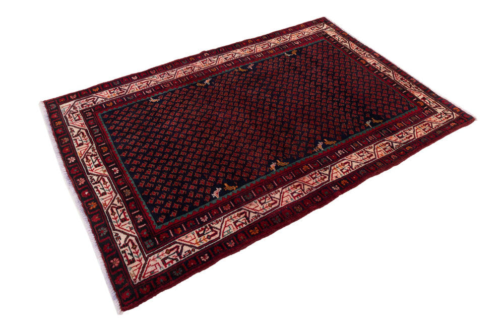 Hosseinabad Mattan 215x138cm - Persisk matta