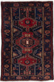 Persisk matta - Nomadic - 205 x 140 cm - mörkröd