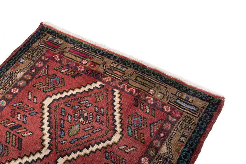 Perserteppich - Nomadic - 130 x 80 cm - rot