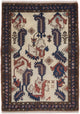 Persisk matta - Tabriz - 115 x 80 cm - flerfärgad
