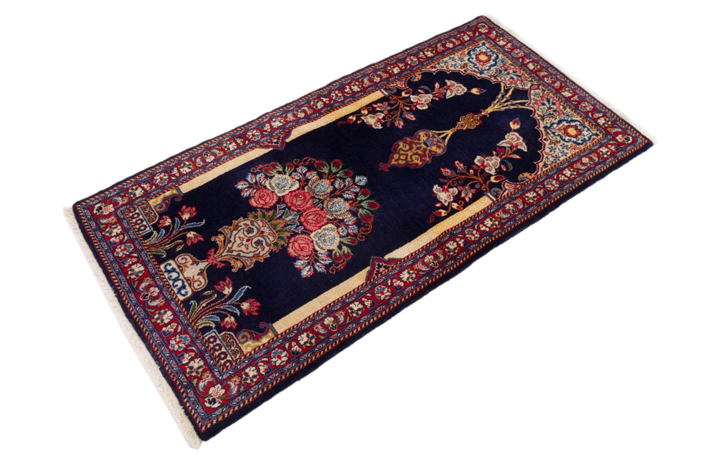 Qom Mattan 126x70cm - Persisk matta