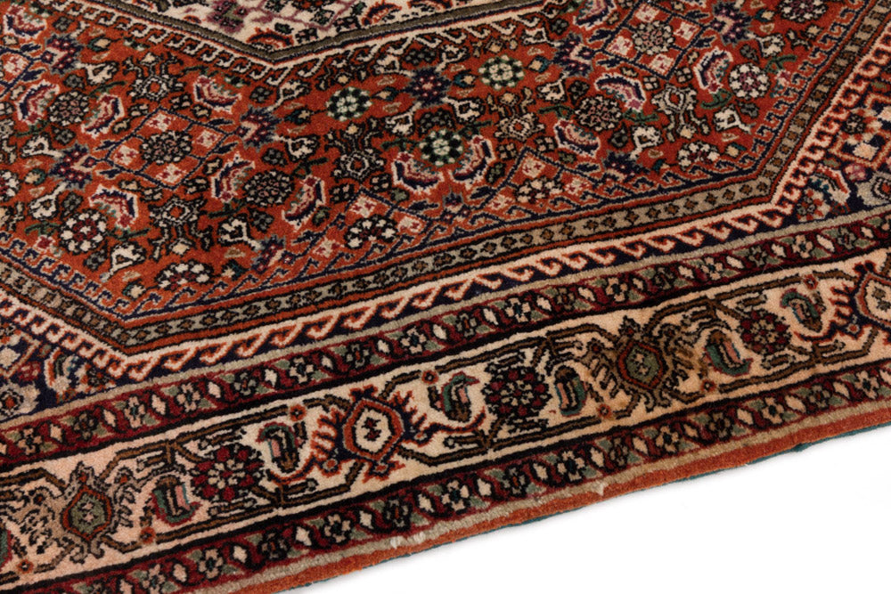 Perserteppich - Bidjar - 140 x 90 cm - dunkelbeige