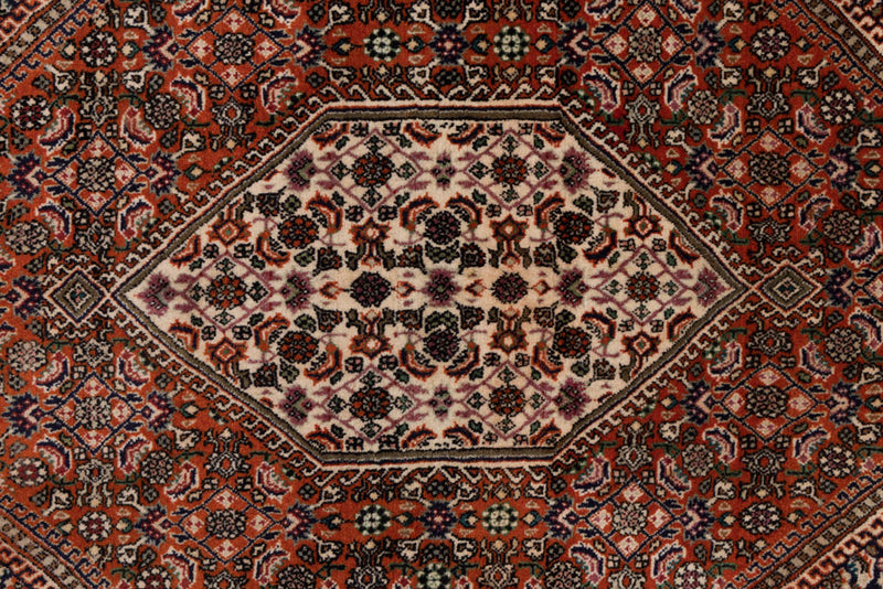 Perserteppich - Bidjar - 140 x 90 cm - dunkelbeige