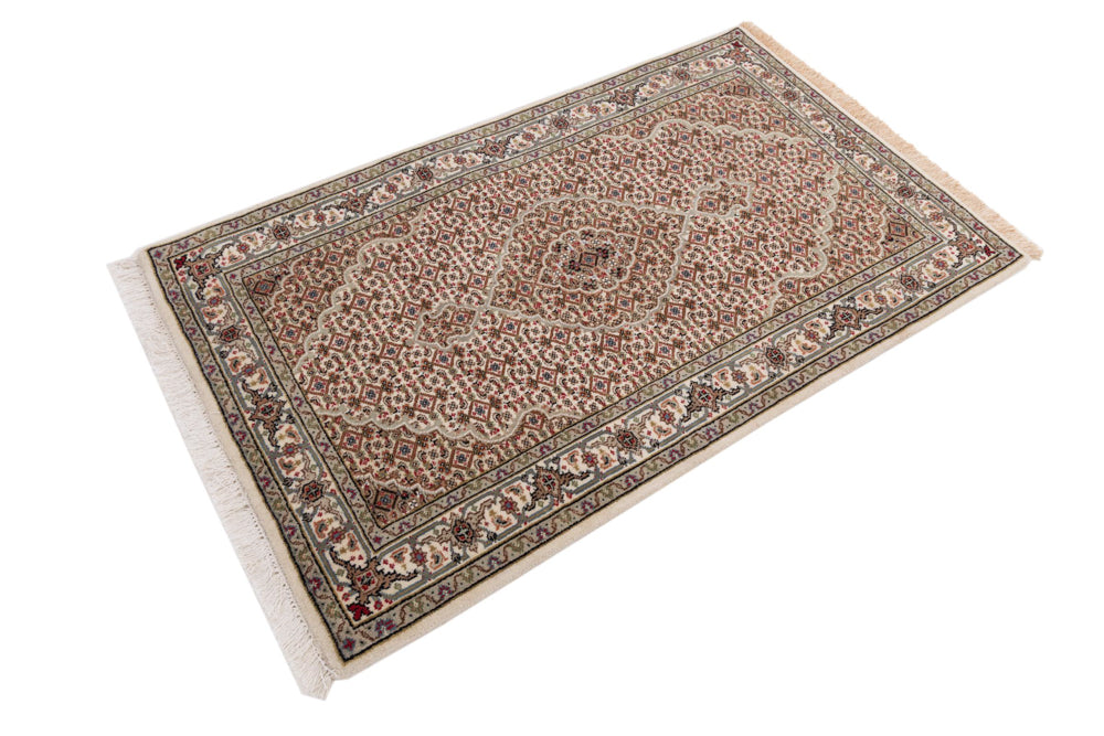 Indo Tabriz Mattan 94x151cm - Oriental Carpet