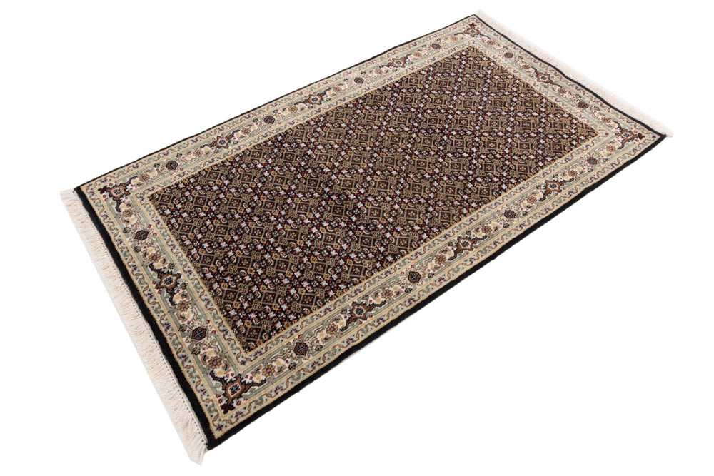 Indo Tabriz Mattan 159x93cm - Oriental Carpet
