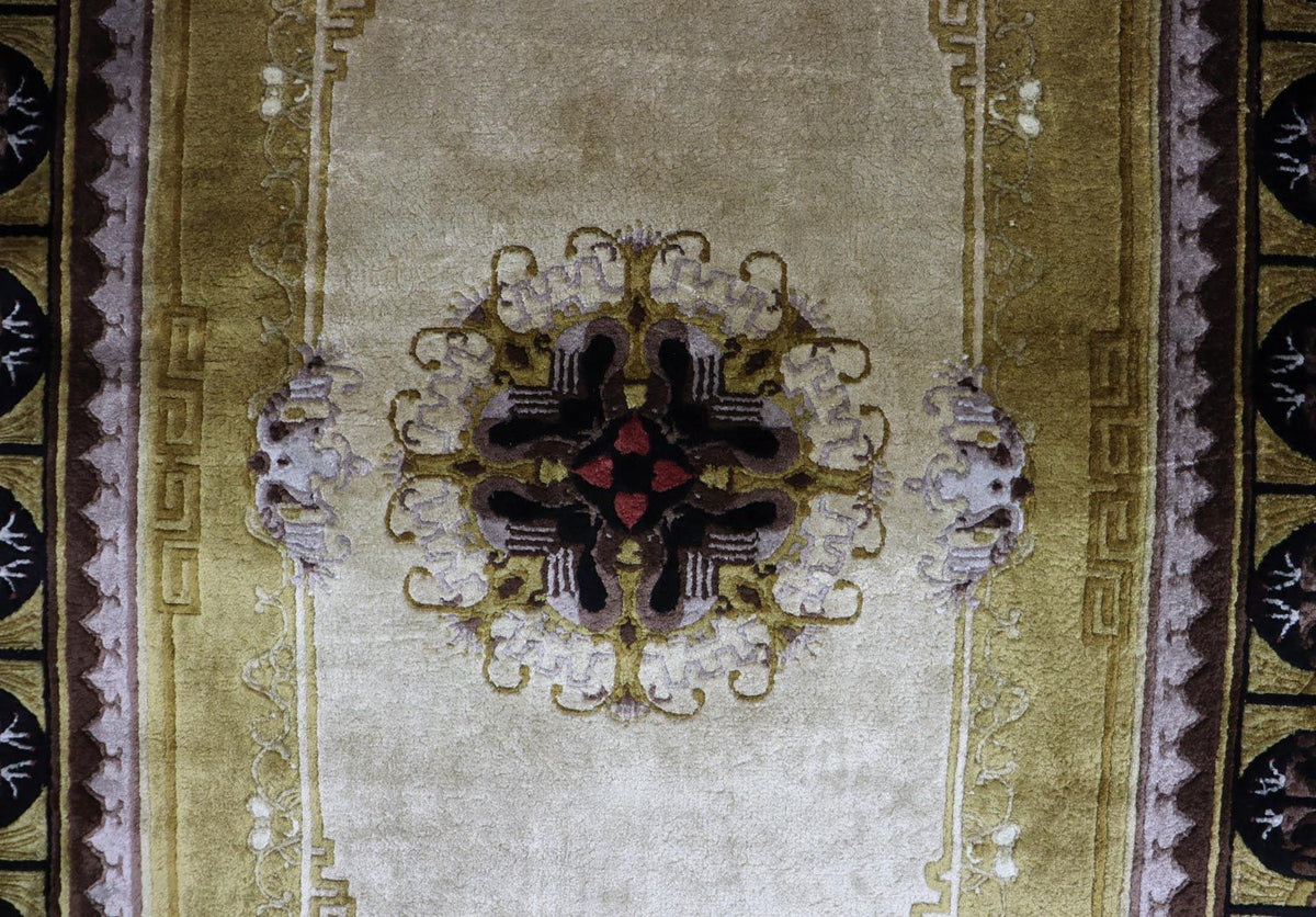 Kina matta - 190 x 90 cm - grön