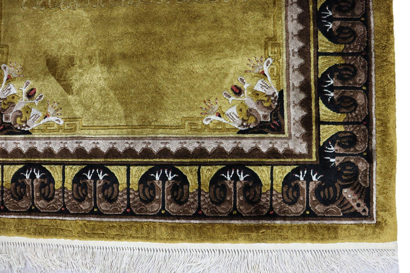 Kina matta - 190 x 90 cm - grön