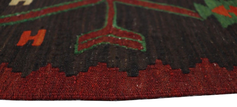 Kelim Carpet - orientalisk matta - 284 x 165 cm - röd