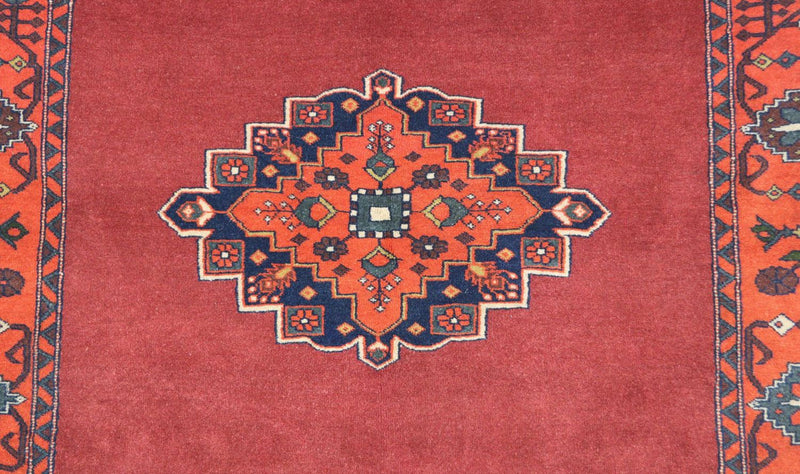 Afghansk matta - 180 x 126 cm - röd