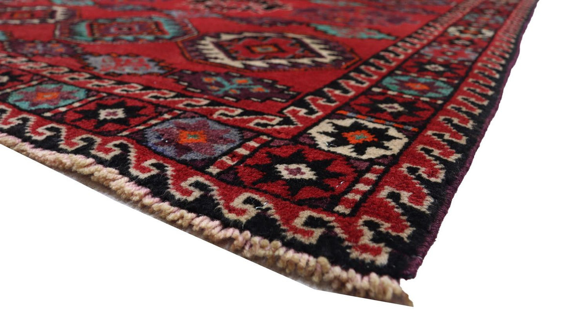 Baluch-matta - 198 x 102 cm - mörkröd