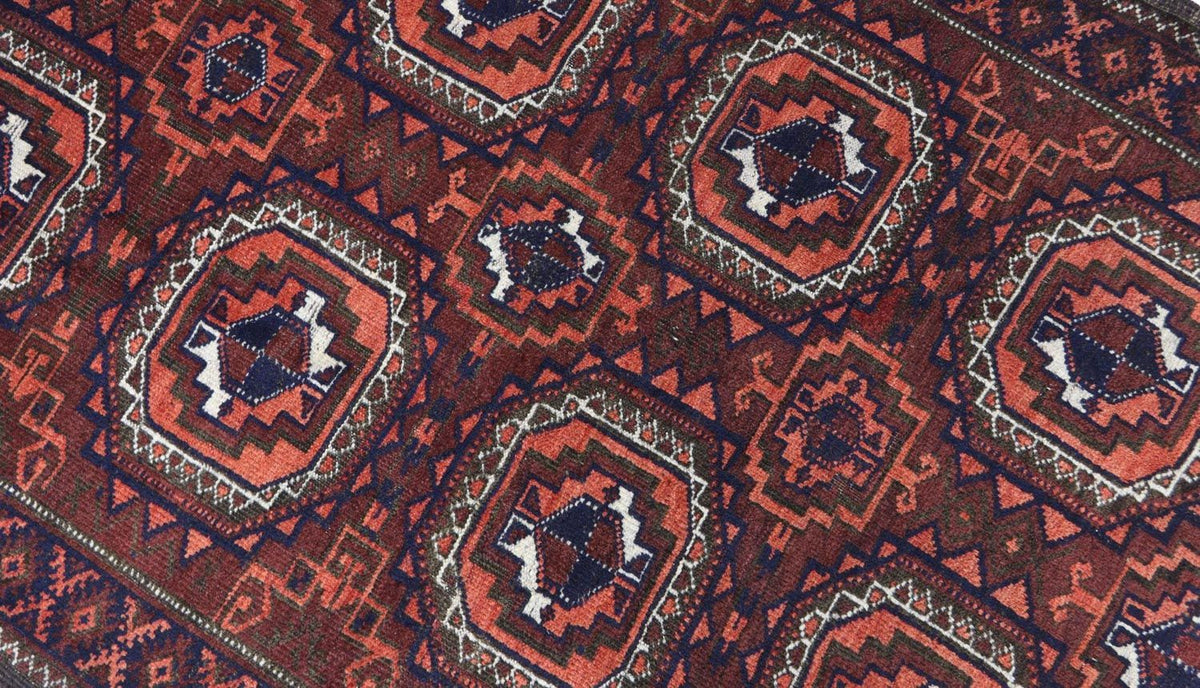 Baluch-matta - 163 x 95 cm - brun