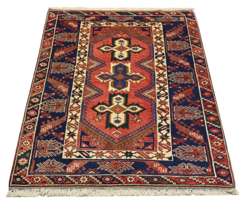 Oriental Carpet - 188 x 118 cm - rost