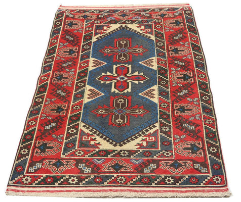 Oriental Carpet - 184 x 119 cm - röd