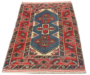 Oriental Carpet - 184 x 119 cm - röd