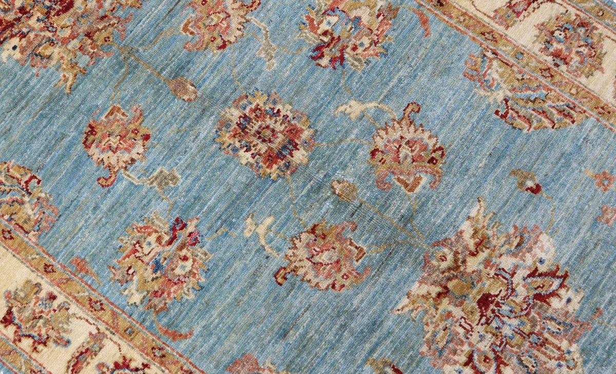 Ziegler Carpet - 151 x 100 cm - turkos