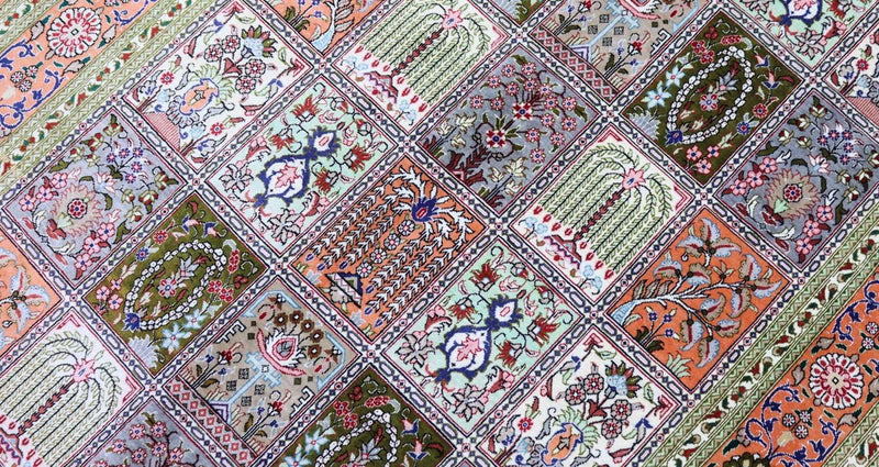 Silk Carpet - Ghom Silk - Premium - 157 x 100 cm - rost