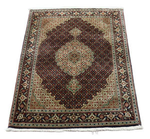 Persisk matta - Tabriz - Royal - 154 x 104 cm - svart
