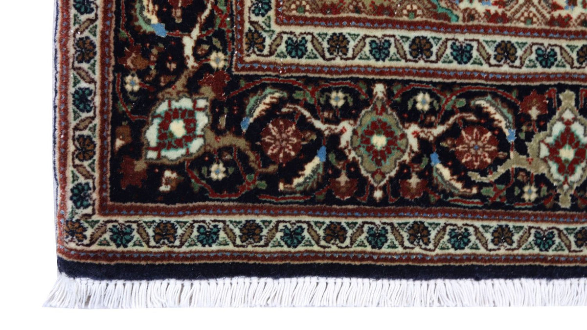 Persisk matta - Tabriz - Royal - 154 x 104 cm - svart