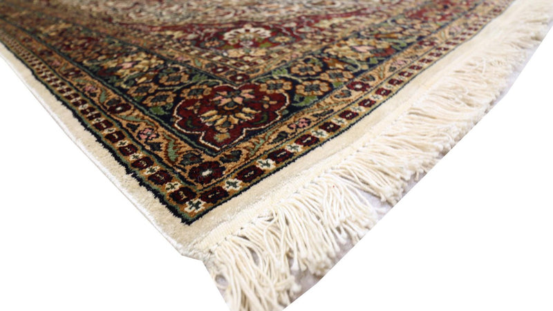 Sidenmatta - Kashmir Silk - 170 x 109 cm - röd