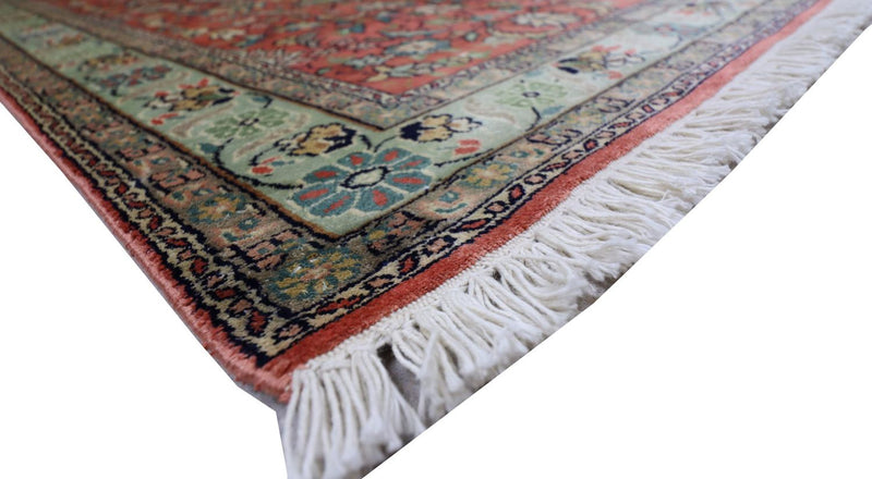 Sidenmatta - Kashmir Silk - 153 x 80 cm - röd