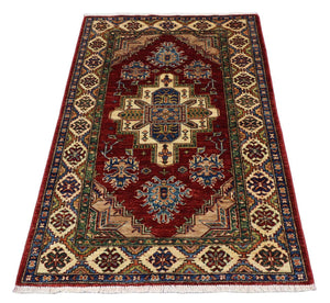 Ziegler Carpet - Kazak - 155 x 102 cm - mörkröd