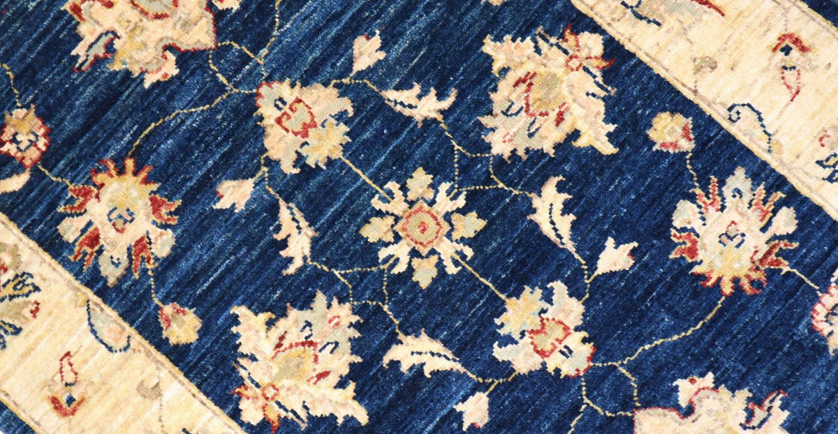 Ziegler Carpet - 120 x 78 cm - mörkblå