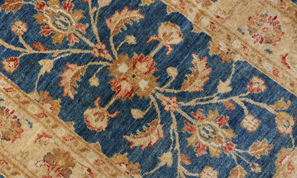 Ziegler Carpet - 120 x 80 cm - havsblått