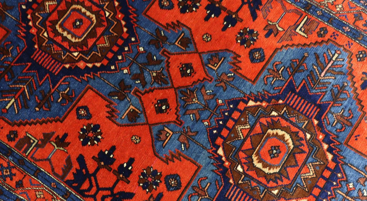 Oriental Carpet - 187 x 122 cm - blå