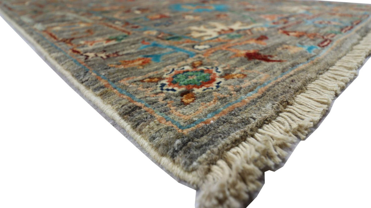 Runner Ziegler Carpet - 201 x 77 cm - olivgrön