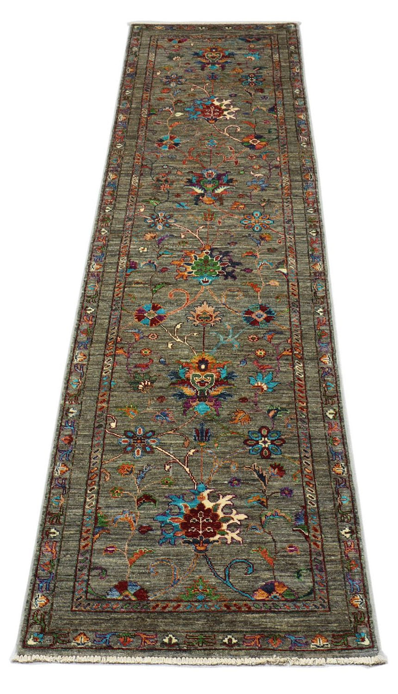Runner Ziegler Carpet - 315 x 82 cm - olivgrön