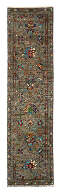Runner Ziegler Carpet - 315 x 82 cm - olivgrön
