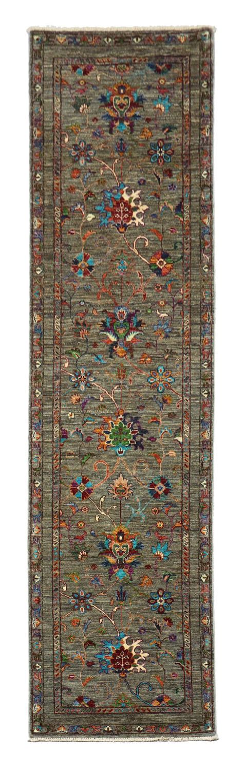 Runner Ziegler Carpet - 315 x 82 cm - olivgrön