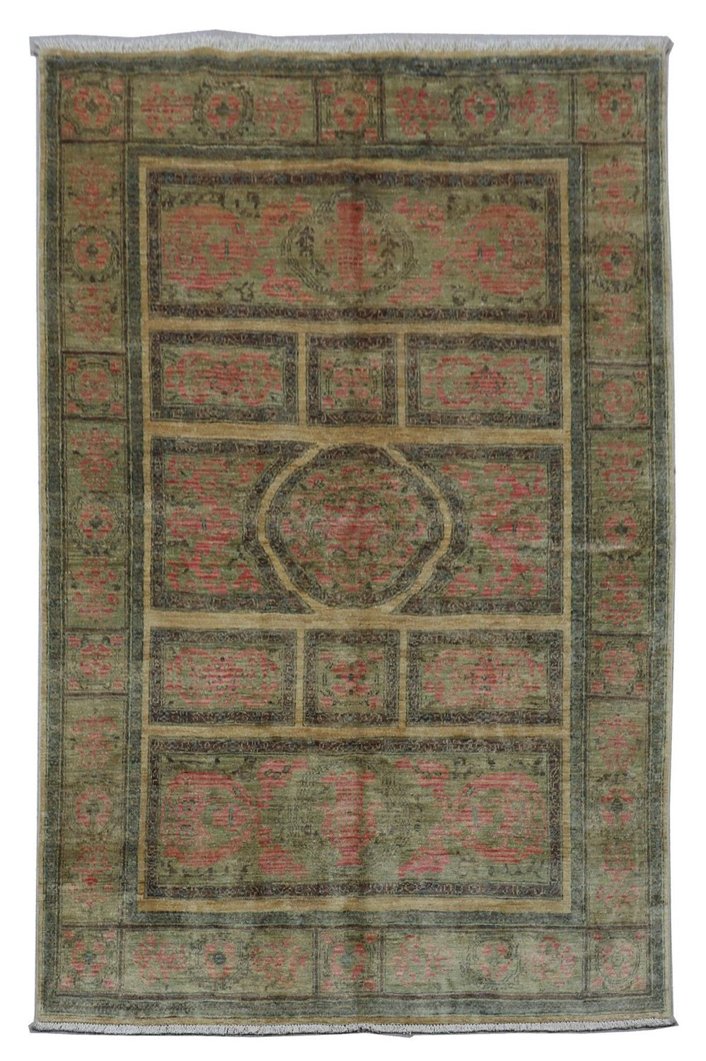Ziegler Carpet - 220 x 120 cm - olivgrön