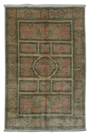 Ziegler Carpet - 220 x 120 cm - olivgrön