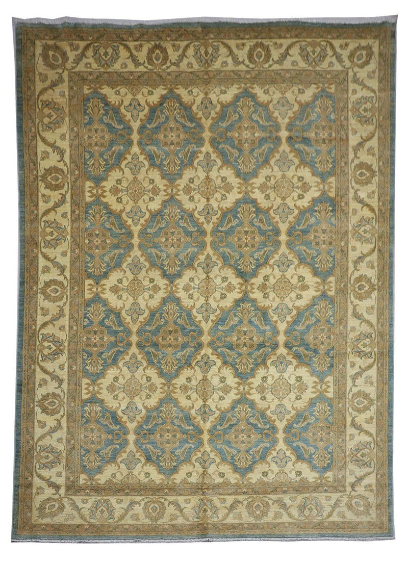 Ziegler Carpet - 354 x 264 cm - turkos