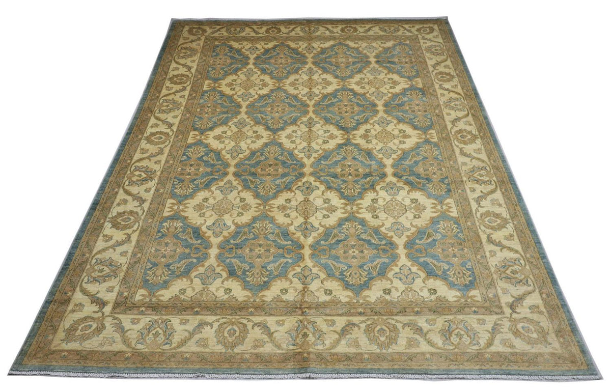Ziegler Carpet - 354 x 264 cm - turkos