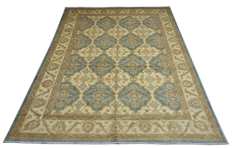 Ziegler Carpet - 354 x 264 cm - turkos