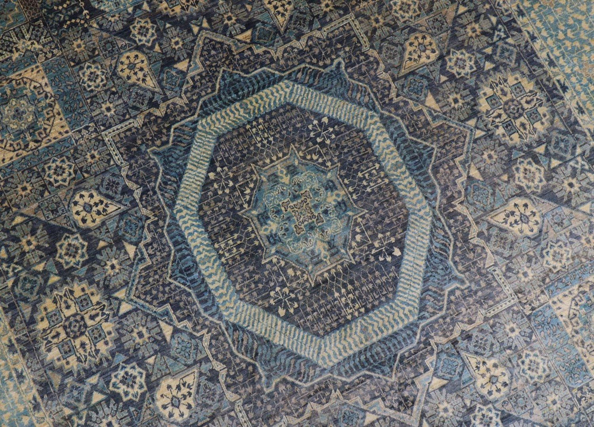Ziegler Carpet - 315 x 250 cm - havsblått