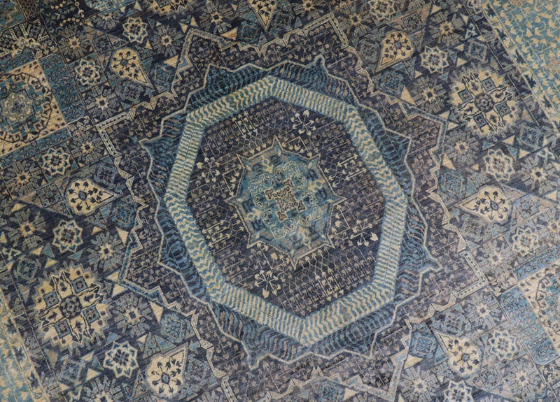 Ziegler Carpet - 315 x 250 cm - havsblått