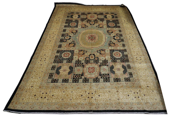 Ziegler Carpet - 424 x 313 cm - mörkblå
