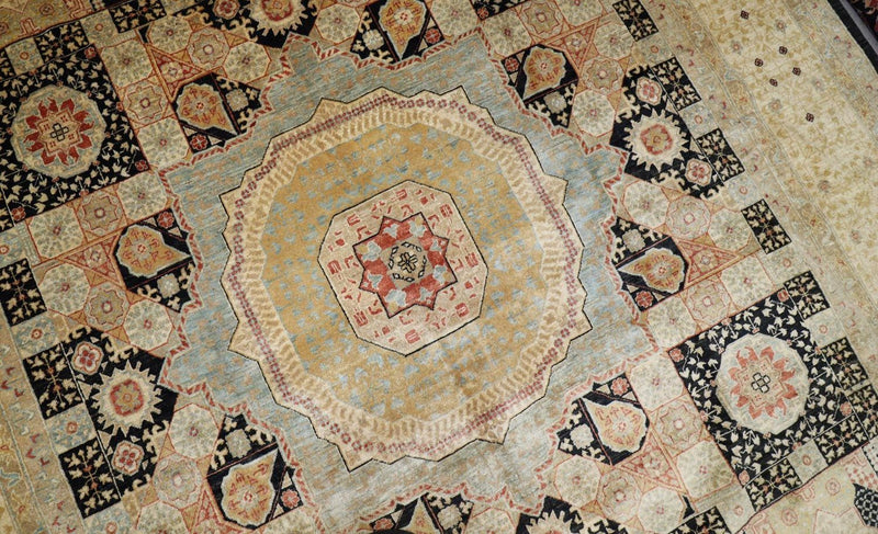 Ziegler Carpet - 424 x 313 cm - mörkblå