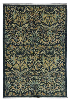 Ziegler Carpet - 229 x 172 cm - bensinblå