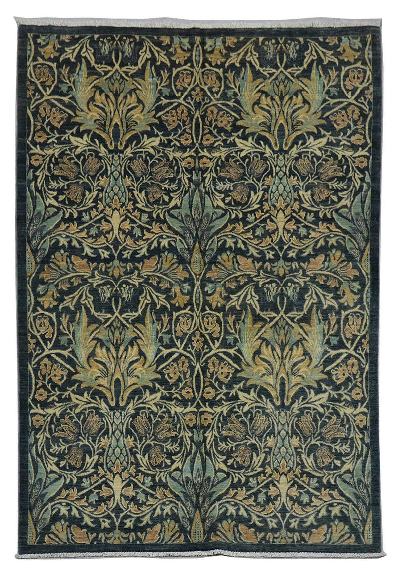 Ziegler Carpet - 229 x 172 cm - bensinblå