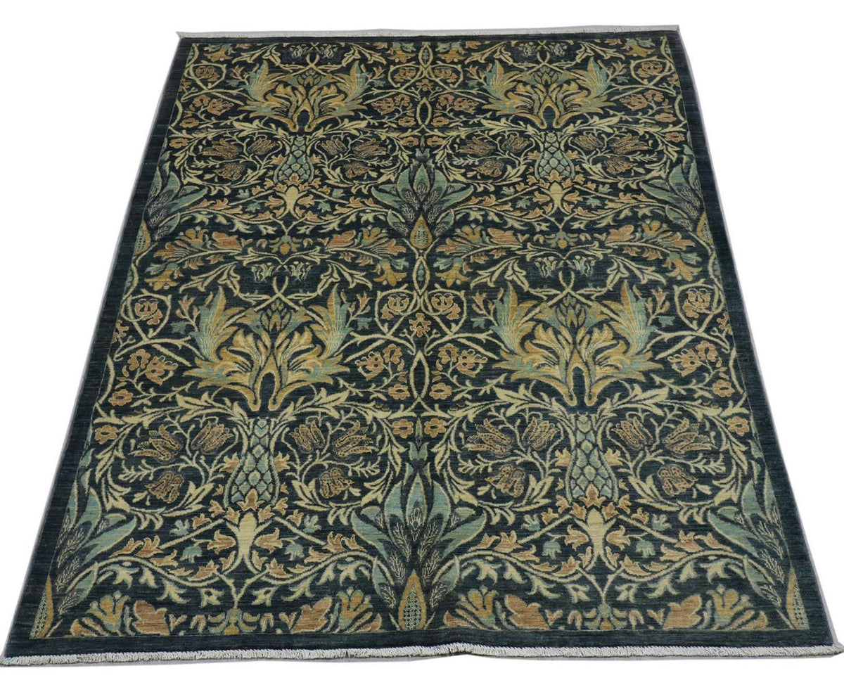 Ziegler Carpet - 229 x 172 cm - bensinblå