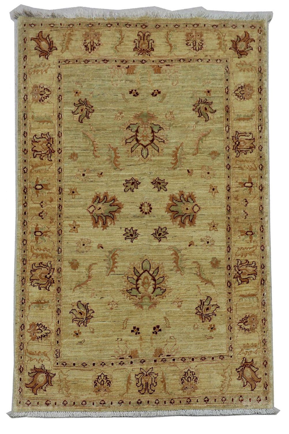 Ziegler Carpet - 147 x 99 cm - olivgrön
