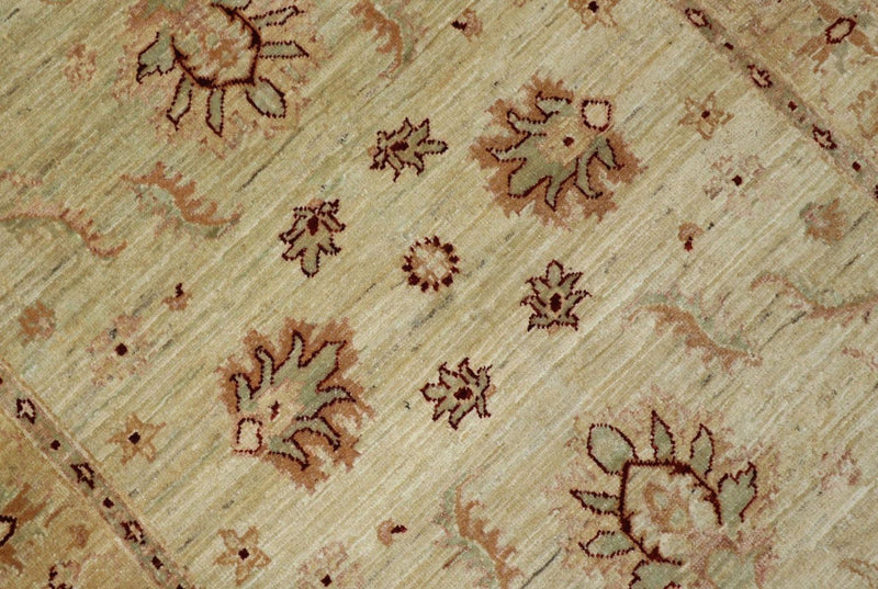 Ziegler Carpet - 147 x 99 cm - olivgrön